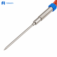 Sonde de température Pt100, diamètre 3 mm, longueur 150 mm, 3 fils, thermomètre à résistance en platine RTD, câble en silicone, OEM ODM IP65