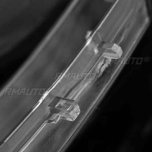 2 Piezas de Cubiertas para Faros Delanteros de Coche, Carcasas para Lentes de Faros Delanteros para Peugeot 307 2008 2009 2010 2011 2012 2013 - Product Image 5