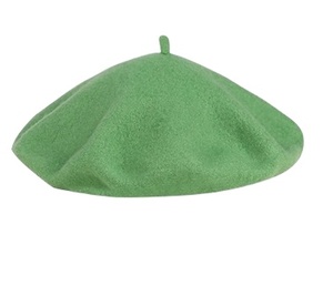 Boina de Lana Francesa Personalizada OEM ODM de Moda, Venta al por Mayor, Boina de Invierno de Color Sólido Personalizada, Gorra de Boina para Mujer - Product Image 4