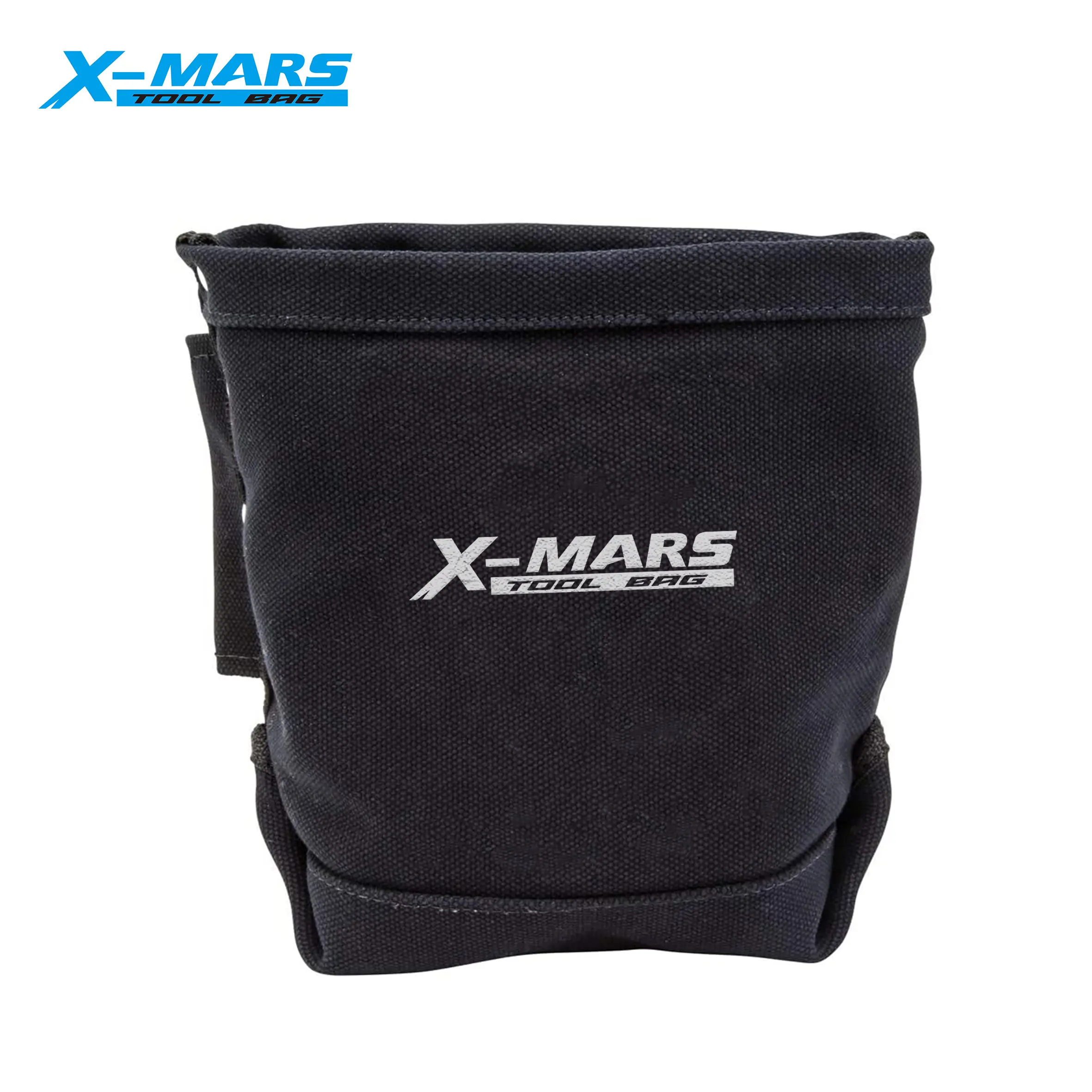X-mars borsa per attrezzi con dado e bullone borsa per attrezzi in tela con 2 anelli a perno di toro connessione a Tunnel per cintura degli attrezzi