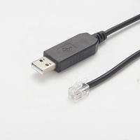 Cable Adaptador Convertidor Serial FTDI FT232RL USB a UART TTL RJ9 RJ10 4P4C TTL-232R