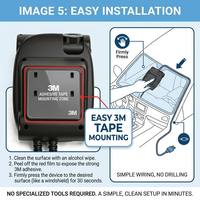 Cámara Frontal para Auto 1080P AHD de Doble Lente 4G, MDVR con ADAS y DMS Integrados, Alerta de Fatiga al Conducir, GPS, Posicionamiento Beidou, Intercomunicador