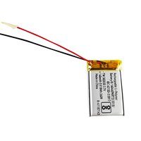 Batteries polymères lithium-ion personnalisées approuvées BIS, 3,7 V, 110 mAh, 600 mAh, 322032, 602030, batterie Lipo pour appareils portatifs