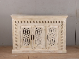Luxury Solid Wood <b>Sideboard</b> Cabinet with <b>Storage</b> Drawers and Shelves for Dining Room Living Room Home Hotel Apartment Furniture - Product Image 1