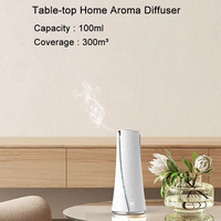 Diffuseur d'arômes portable de bureau Crearoma, design élégant, coque magnifique, avec lumière LED dégradée et télécommande