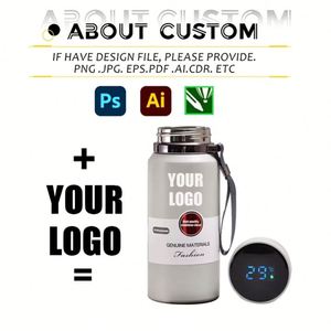 Hot Sale Cup Business Water Bottle Vacuum 316 Stainless Steel <b>Smart</b> With Customized Logo - Product Image 2
