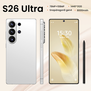 สมาร์ทโฟน S26 Ultra 5G คุณภาพสูง รุ่นทั่วโลก ระบบปฏิบัติการ Android 15 หน้าจอ HD ชิปประมวลผล Octa-Core หน่วยความจำ 16GB+1TB โทรศัพท์มือถือ CDMA ปลดล็อคแล้ว ของแท้ - Product Image 3