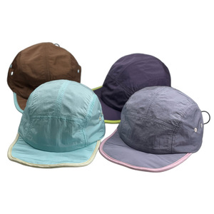หมวกเบสบอลทรงเรโทรแบบ OEM ลุคทำเก่า ซักล้างได้ ทรงนิ่มไม่แข็ง 6 แผง แบบ Dad Cap ปักลายได้ตามสั่ง หลายสี ระบายอากาศได้ดี - Product Image 2