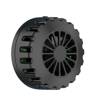 Kipas Pendingin Aktif Lampu LED Pengisi Daya Nirkabel Magnetik Radiator Ponsel Pegangan Pendingin Ponsel