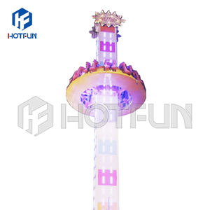Emocionante bombeo de adrenalina de alta velocidad que desafía la gravedad, parada del corazón, emocionante, espectacular Hotfun HFST16 Drop Tower PP - Product Image 2