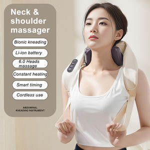 Dispositivos Innovadores 2025, Masajeador Eléctrico Shiatsu para Cuello y Hombros, Masaje de Espalda, Control Remoto Inalámbrico, Amasamiento 6D, Calefacción, Desmontable - Product Image 4