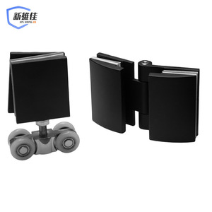 Xinxiongjia Shower Door <b>Hanging</b> Caster With Roller And <b>Bracket</b> For Sliding Glass Doors - Product Image 1
