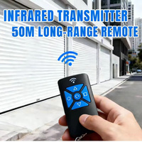 Télécommande rechargeable 2 canaux multi-fréquences 260-868 MHz pour clonage face à face, copieur de clé de volet roulant