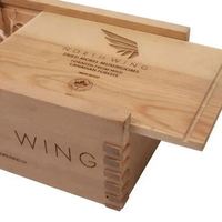 Boîtes de rangement pour bijoux en bois de pin non fini, faites à la main, forme personnalisable, impression sérigraphique/gravure laser, couvercle coulissant