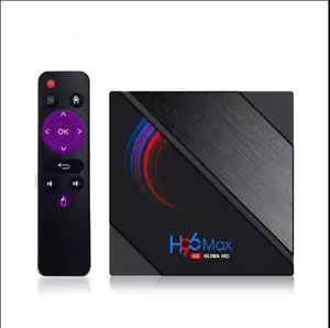 Véritable usine Android 10 H96 MAX H616 Smart TV Box 2gb 16gb 2.4G 5G double Wifi BT4.0 H96 Max lecteur multimédia décodeur