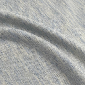 Tissu tricoté uni modal à rayures en fibre de chitosane/viscose/coton 50S + 20D