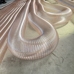 Đường kính lớn PU <span class=keywords><strong>Polyurethane</strong></span> linh hoạt duct-bụi bột loại chịu mài mòn dày bụi Bộ sưu tập Ống - Product Image 3