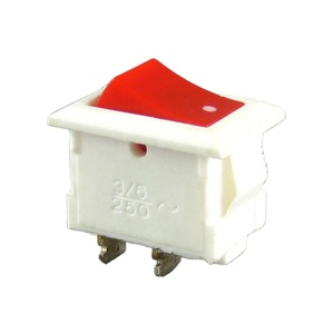 2 Pin SPST điện ON <span class=keywords><strong>OFF</strong></span> Bảng điều chỉnh cài đặt nhỏ Rocker chuyển đổi cho tiền máy đếm - Product Image 1