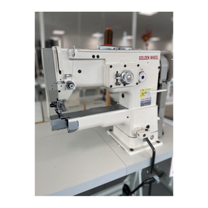 จักรเย็บผ้าแบบใช้เข็ม<span class=keywords><strong>2450N</strong></span> สีทองและล่างทรงกระบอกสำหรับเตียงเย็บ2450เท้าเดิน - Product Image 1