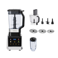 HGM Fabrieksdirecte levering 2.5L Commerciële Blender 1500W Laag Geluidsniveau Knop Professionele Hoge Snelheid Zware Kwaliteit RVS
