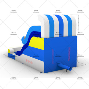 Tobogán Inflable Personalizado por el Fabricante con Piscina para Parques de Diversiones, Jardines y Fiestas - Product Image 4