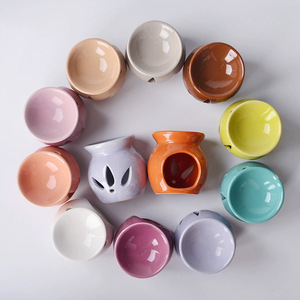 2025 现代陶瓷蜡香薰炉可定制彩色香薰香薰茶灯秋季四季套装 - Product Image 1