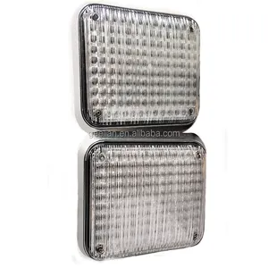 9x7 אינץ 40W אמבר COB LED היקפי אור חירום אזהרת משואת אש לוחם אמבולנס