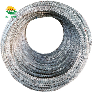 Factory Direct Concertina <strong>Razor</strong> <strong>Wire</strong> BTO-22 BTO-30 CBT-60 Galvanized High Security Barbed <strong>Wire</strong> Fence - Product Image 1