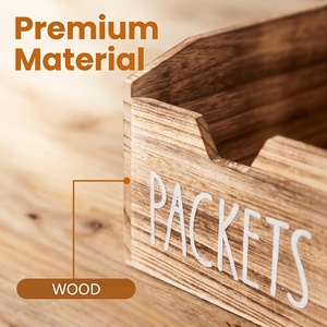 Moderna Caja de Almacenamiento de Especias de Bambú con Divisores de Aluminio, Plegable, Portátil, de 1-3L de Capacidad, Exhibidor Rectangular para Condimentos - Product Image 6