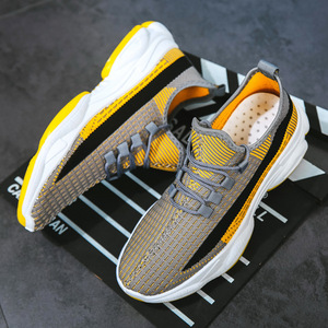 Zapatillas Deportivas para Hombre, Versión 2020, Transpirables, con Suela Suave Antideslizante, Color Naranja - Product Image 3