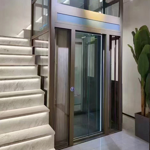 Elevador Residencial Elegante con Tracción, Elevador Panorámico de Vidrio <span class=keywords><strong>para</strong></span> Viviendas, Elevador Moderno <span class=keywords><strong>para</strong></span> Casas Privadas - Product Image 3