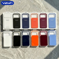 Coque de téléphone magnétique brillante en PC de haute qualité VAWI B410 pour iPhone 17 18 Pro Max, antichoc et tendance, protection pour téléphones