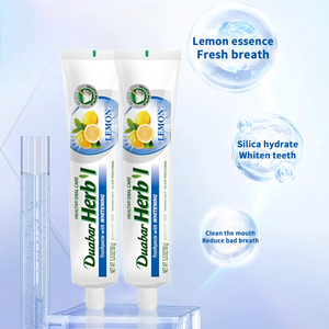 <span class=keywords><strong>Pasta</strong></span> de dientes de alta calidad OEM con cepillo de dientes blanqueamiento boca limpieza básica <span class=keywords><strong>pasta</strong></span> de dientes sabor a limón oral - Product Image 3