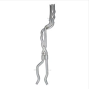 Tubo de escape Valvetronic para <span class=keywords><strong>BMW</strong></span> M3 M4 F80 F82 M2C F87 3,0 T 2014-2019 SS340 Sistema de escape de tubo medio de igual longitud - Product Image 1