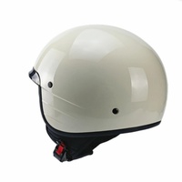 Casque de moto vintage de haute qualité Cqfmk Zoomlon, casque ouvert classique en ABS, à libération rapide, homologué DOT, état neuf
