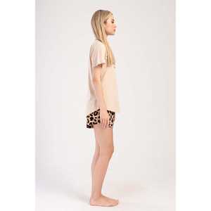 Traje de Chaqueta Ovalada de Manga Corta con Cuello Redondo para Mujer, Talla XXL - Product Image 3