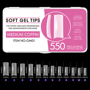 <span class=keywords><strong>Faux</strong></span> ongles transparents en <span class=keywords><strong>gel</strong></span> doux avec finition mate, couverture française, <span class=keywords><strong>faux</strong></span> ongles pointus <span class=keywords><strong>sans</strong></span> trace ultra-mince <span class=keywords><strong>sans</strong></span> limage - Product Image 6