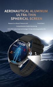 2025 女士经典奢华智能手表表带 ECG+PPG Android Ios 心率血氧 U11 智能手表男士 - Product Image 3