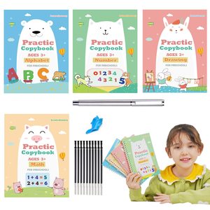 Thực Hành Ma Thuật Copybook Cho Trẻ Em Tái Sử Dụng Viết Cuốn Sách Thực Hành Cho Trẻ Em Tái Sử Dụng Copybook Mầm Non Cho Trẻ Em - Product Image 2