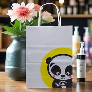 Bolsas de Papel Personalizadas al por Mayor para mi Negocio, Bolsas de Papel para Compras con Logotipo Impreso, Bolsas de Regalo Resistentes para Minoristas - Product Image 1