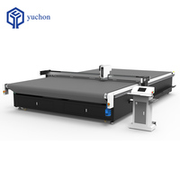 Machine de découpe numérique à plat Yuchon 2025 CNC automatique pour tissus de stores enrouleurs, stores zébrés et tissus pare-soleil