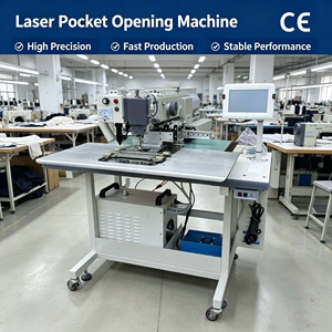 Máquina de Coser Industrial Automática de Súper Calidad para Bolsillos Láser, Solapas de Camisas Polo y Prendas de Vestir - Product Image 1