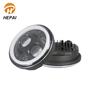 Buena calidad 40w led <span class=keywords><strong>luz</strong></span> <span class=keywords><strong>de</strong></span> conducción con alta baja y haz Ángel anillo 5,75 pulgadas ronda <span class=keywords><strong>faro</strong></span> - Product Image 4