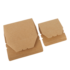 LOKYO مخصص براون كرافت صندوق أطعمة ورقي سلطة الفاكهة حاوي ورق يمكن التخلص منها صندوق تغليف الأطعمة - Product Image 6