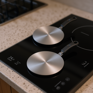 Plaque adaptatrice à induction 14 cm et 24 cm pour plaques de cuisson à zones à induction - Product Image 2