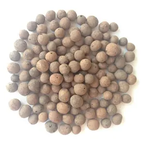 Factory Popular Varies Sizes Clay Pebble Nutrient Balls for Aeroponic Hydroponics Cultivation System Growing Media Leca Ball