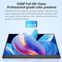 Monitor Portátil Eimio OEM ODM de 60Hz con Alta Frecuencia de Actualización, para un Flujo de Trabajo Rápido de Edición y Diseño, Extensible para Laptop