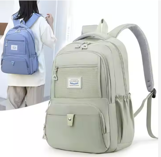Verified Supplier Senior School Bags Eco-Friendly Leather Material