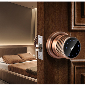 YOUHE F008 Security Digital Fingerprint <strong>Knob</strong> Smart <strong>Door</strong> Lock WIFI Hotel Security <strong>Door</strong> Lock - Product Image 5