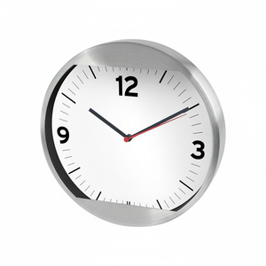 Orologio da Parete in Alluminio 250 mm Design Moderno - Product Image 2